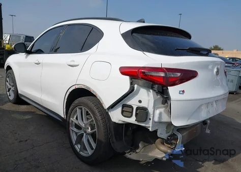 2019 Alfa Romeo Stelvio Ti Sport Awd из США, поврежденный, VIN ZASPAKBN1K7C40661